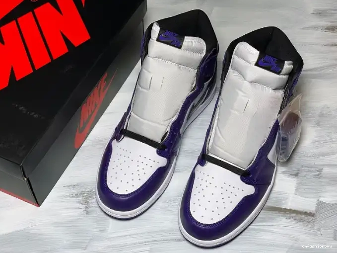 High OG Court 555088-500 Purple Jordan Air 1 0518